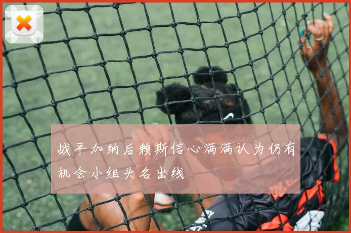 战平加纳后赖斯信心满满认为仍有机会小组头名出线
